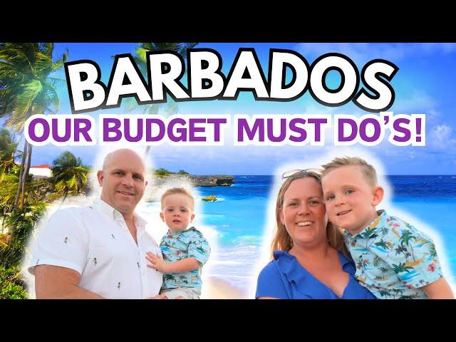 Barbados  ULTIMATE GUIDE • Must Do’s on a BUDGET ️ #travelvlogger