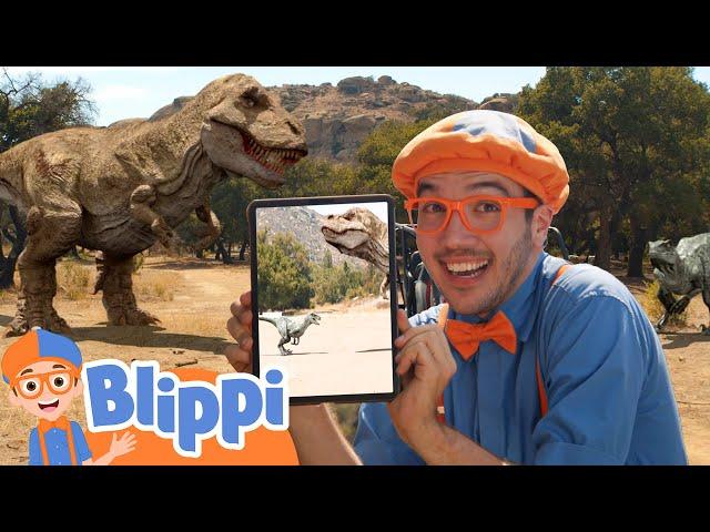 Blippi Learns About Dinosaurs at T-Rex Ranch! | Fun and Educational Videos for Kids