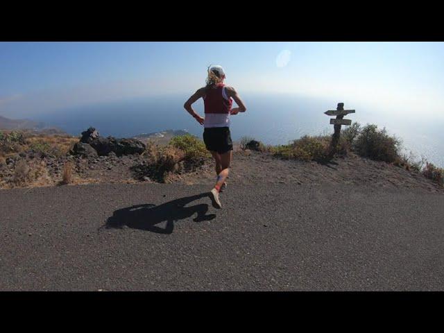 Nienke Brinkman 2nd downhill Golden Trail World Series Final -  el Hierro 2021