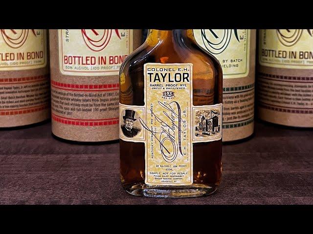 EH Taylor Straight Rye vs New EH Taylor Barrel Proof Rye