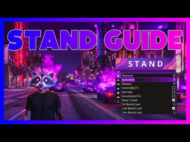 STAND MOD MENU GUIDE & FULL SHOWCASE | How To Use & Install | Set Up Protection 1.61