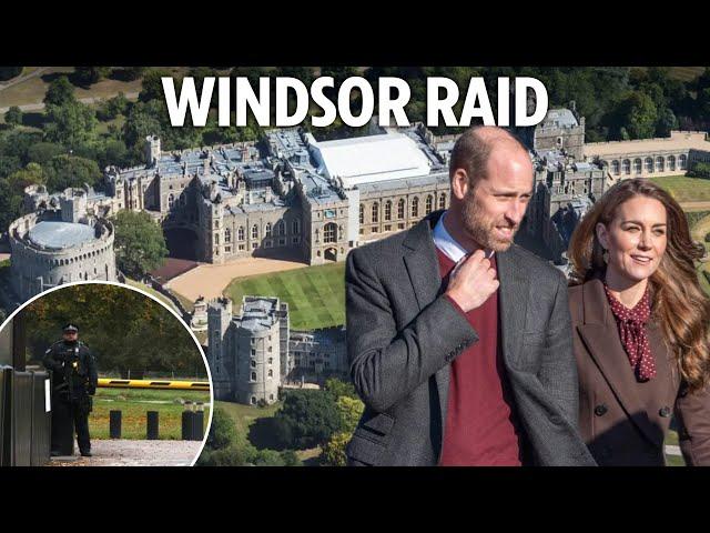 Masked men raid Windsor Castle estate while Prince William, Kate & kids sleep in huge security scare