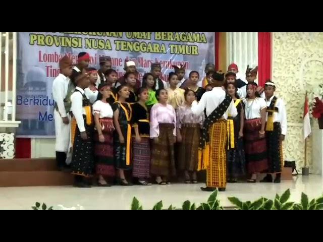 Juara Kedua Lomba Paduan Suara FKUB NTT 2019// "Kitalah Indonesia" Prodi  Musik Unwira Kupang