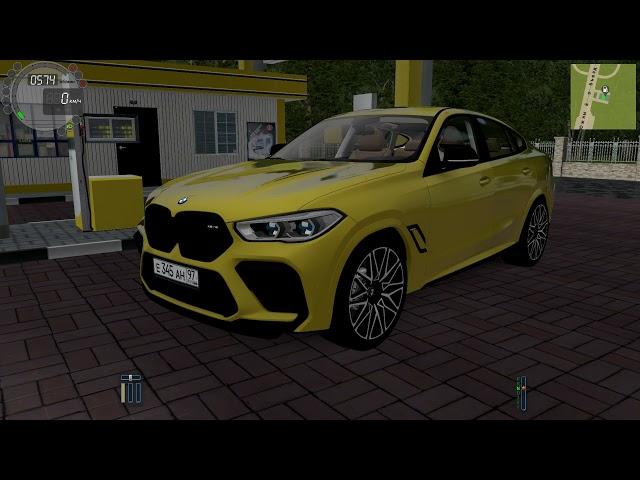 City Car Driving еду на дачу на BMW X6 раздаю + музыка