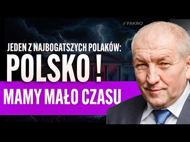 Miliarder R. FLOREK alarmuje! MAMY MAŁO CZASU. Apel do TUSKA!