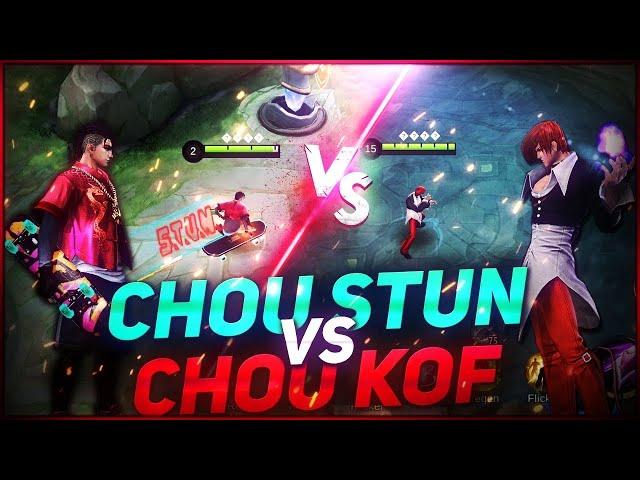 CHOU SKIN STUN vs CHOU SKIN KOF MOBILE LEGEND BANG BANG 