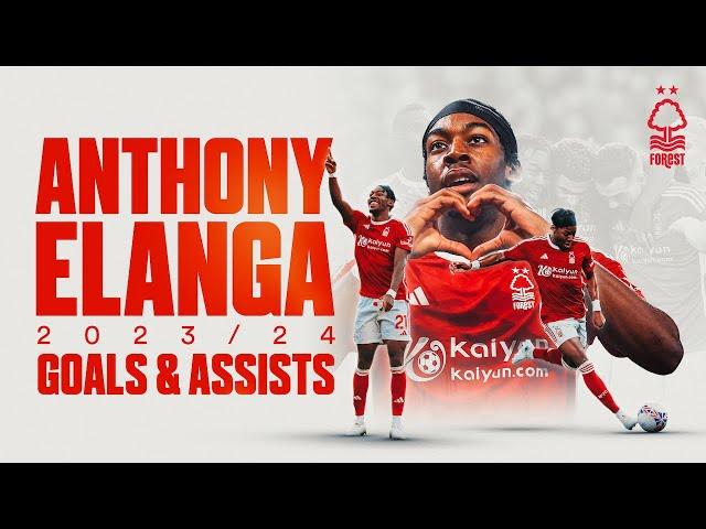 Anthony Elanga ALL Goals & Assists 2023/24! ️ | Electric Runs, Pinpoint Crosses & Cold Finishes 