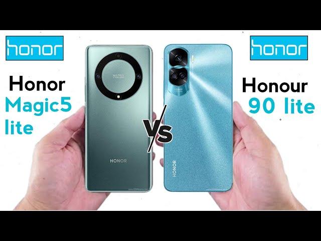 Honor Magic5 Lite vs Honor 90 lite @Thedstech