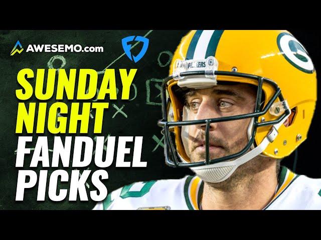 FanDuel NFL Sunday Night Football Week 3 Single-Game Picks | Packers at 49ers