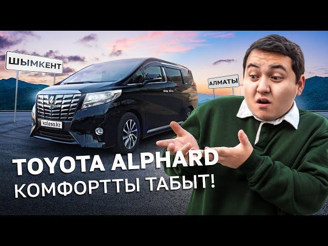 Toyota Alphard — таксисттің түпкі арманы // QAZ Kolesa.kz