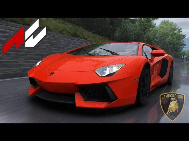 Assetto Corsa - Lamborghini Aventador LP-700 [ ASMR ] [ 2K ]