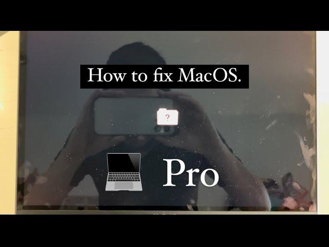 How to reinstall MacOS (with errors) on MacBook Pro. #macbook #howto #macos