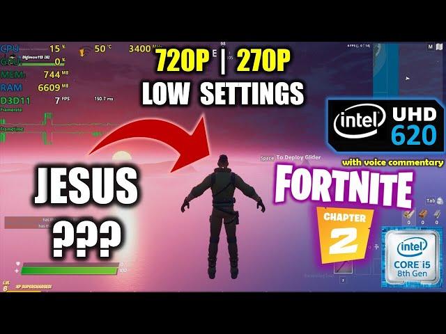 intel UHD 620 | Fortnite Chapter 2 / Season 11 - Big Performance issues...