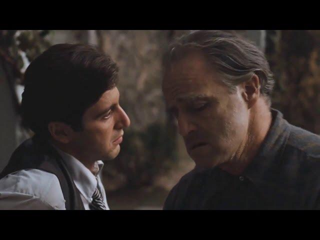 The Godfather - Marlon Brando and Al Pacino (Vito and Michael) | FullHD