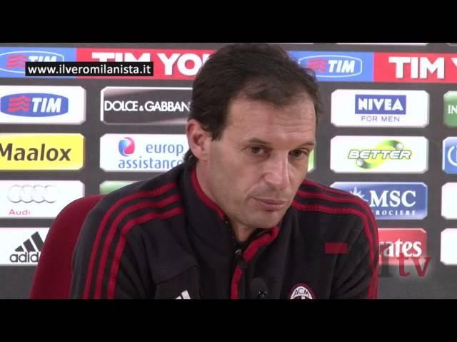 Il Vero Milanista TV - Allegri alla vigilia di Roma-Milan