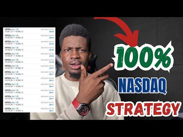 Best Forex Strategy To Trade NASDAQ For 99.99% Accuracy To Grow Small Trading Accounts For Beginners