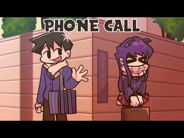 FNF: Phone Call // Tadano Vs Komi can't communicate // Animania █ Friday Night Funkin' █