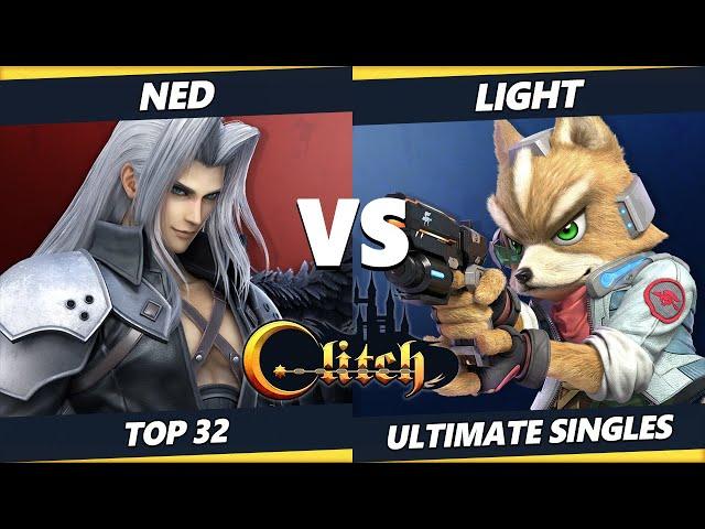 Glitch Konami Code Top 32 - Ned (Sephiroth) Vs. Light (Fox) Smash Ultimate Tournament