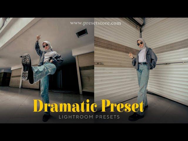 Dramatic Preset | iPhone Dramatic Preset - Lightroom Mobile Free DNG Preset #adobelightroom