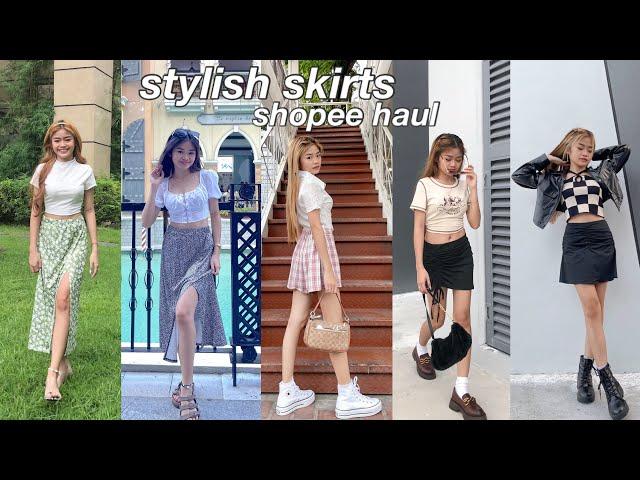 SKIRTS SHOPEE HAUL! |Krishia Diaz