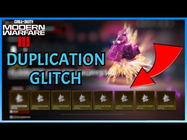 MW3 - DUPLICATION GLITCH *AFTER PATCH* | How to Get UNLIMTED Items