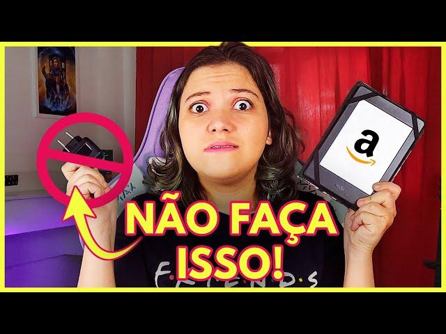 Como fazer a BATERIA do seu KINDLE durar MAIS!