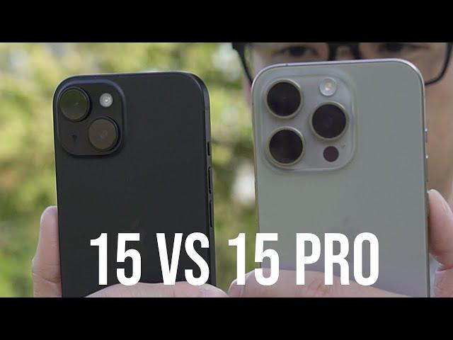 iPhone 15 vs 15 Pro Comparison - Which One is Right for You?