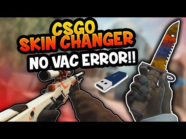 How to get ALL CSGO skins Online with Skin Changer (VAC ERROR FIX) [ENGLISH]