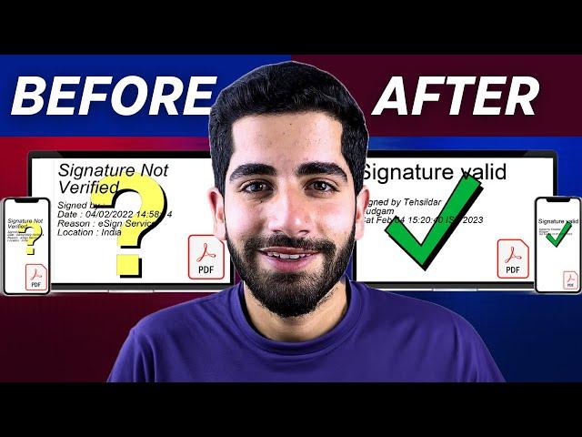 How To Validate Digital Signature in PDF | Verify Sign in Any Certificate
