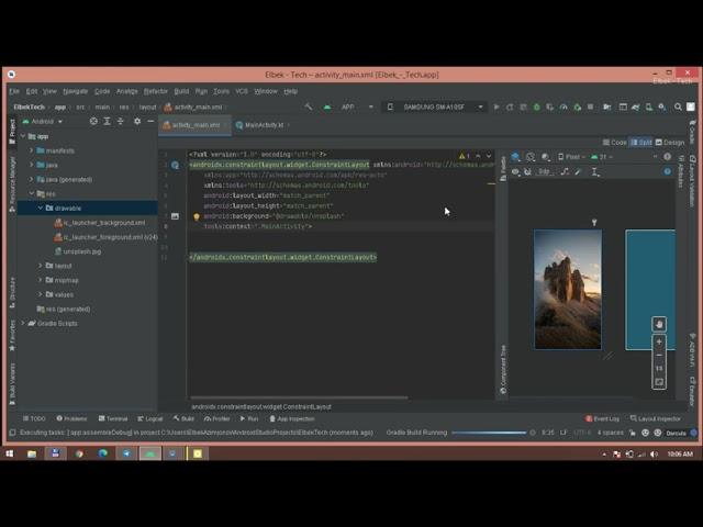 Add the Images overlay Android studio