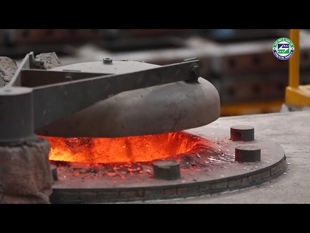 Steel Induction Furnace - Ladle Pre heating