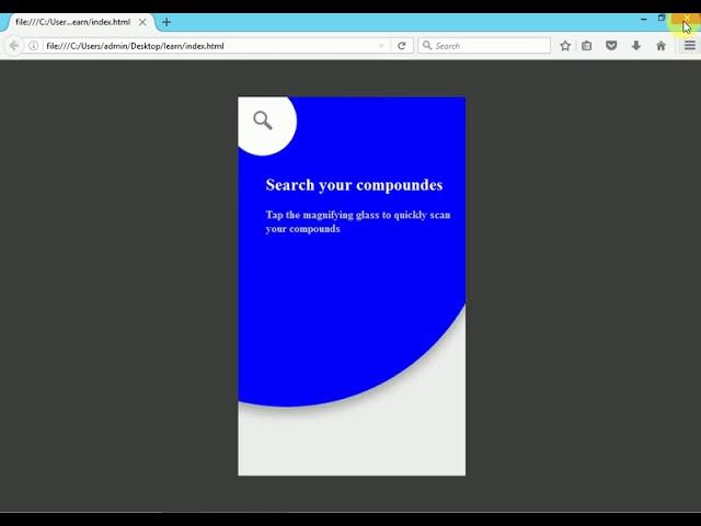 Search Box Animation | HTML & CSS Search Box UI Design