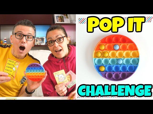 POP IT CHALLENGE e Come Si Gioca a TACO CAPRA GATTO CACIO PIZZA