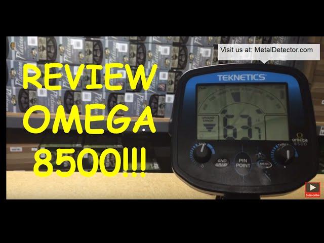 Teknetics Omega 8500 Metal Detector Review - metaldetector.com