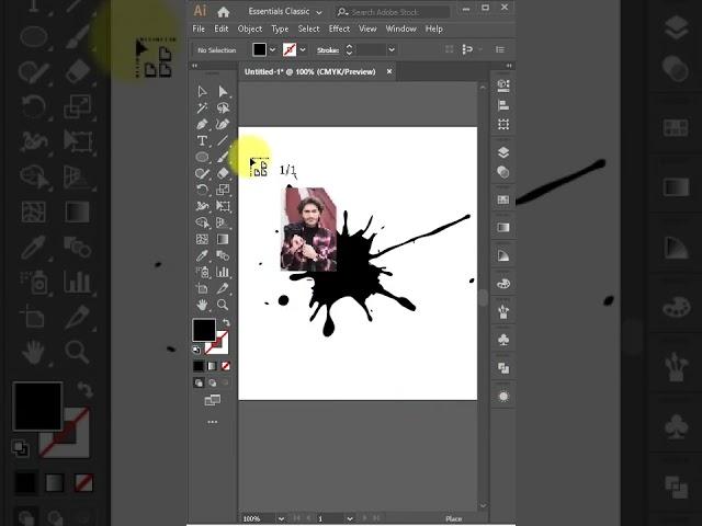 How to use Clipping Mask in illustrator.