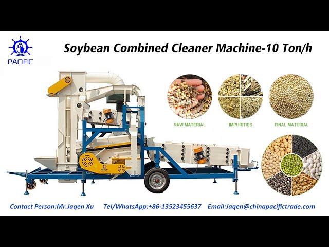 Soybean Combined Cleaner Machine|Soybean Cleaning Machine|Grain Seeds Cleaning|Grain Seeds Cleaner