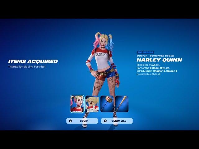 How To Get Harley Quinn Skin For FREE! (Fortnite)