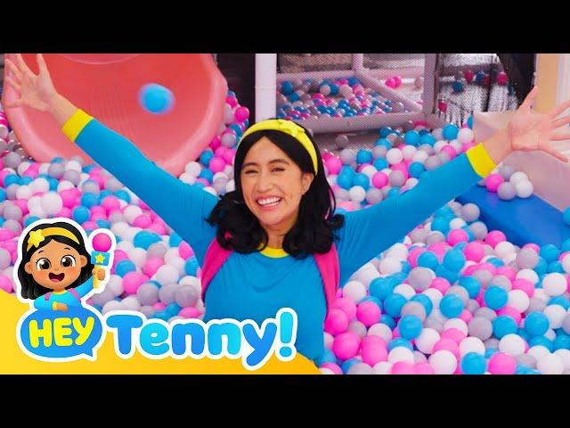 What makes you happy? | Indoor Playground with Tenny | Educational Videos for Kids | Hey Tenny!