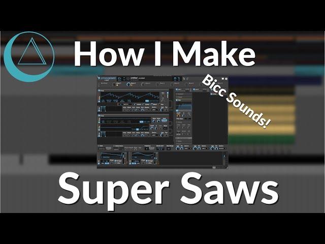 How I Make Super Saws in #Phaseplant