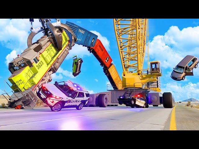 CLAW OF VENGEANCE - An Intense BeamNG.Drive Police Chase