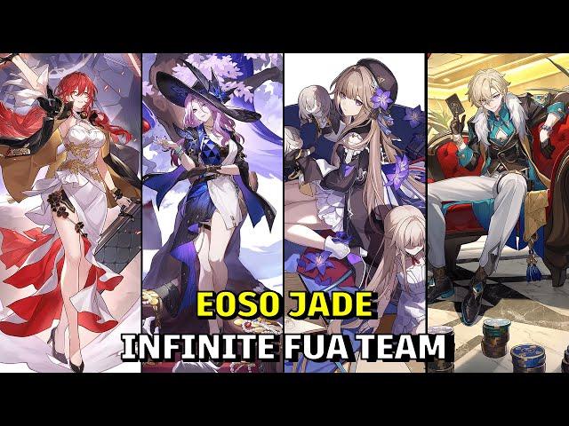 THE BEST FUA UNITS IN THE SAME TEAM! E0S0 Jade, Himeko, Aventurine & Herta Showcase