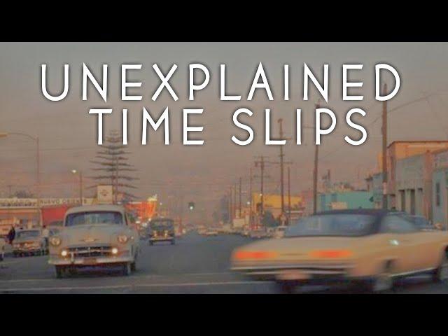 Unexplained time-slip encounters