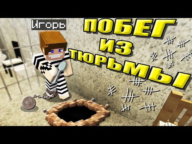 ПОБЕГ ИЗ ТЮРЬМЫ - МАЙНКРАФТ ФИЛЬМ!