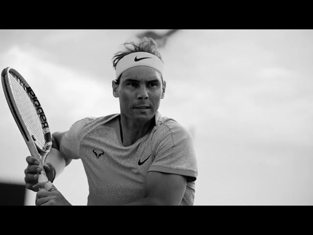 Rafa Nadal con el último Richard Mille RM27-05 en la cancha