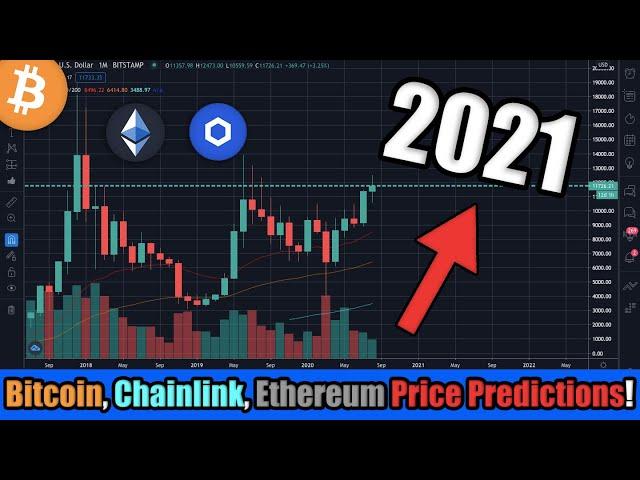 The Most Insane Cryptocurrency Price Predictions for 2021! Bitcoin, Ethereum, Chainlink Predictions