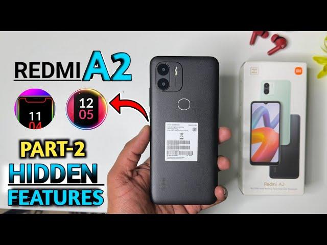 Redmi A2 Part-2 Hidden Features | Redmi A2 Tips And Tricks | Redmi A2