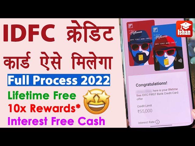 IDFC First Credit Card Apply Online | Lifetime free credit card | credit card without income proof