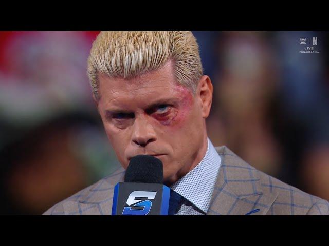 Cody Rhodes confronts John Cena and The Rock | WWE SmackDown 3/7/2025