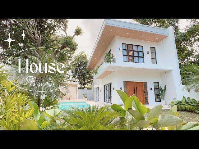 House Tour Modern Tropical Pool Villa in Bulacan Philippines | Casa Bisita