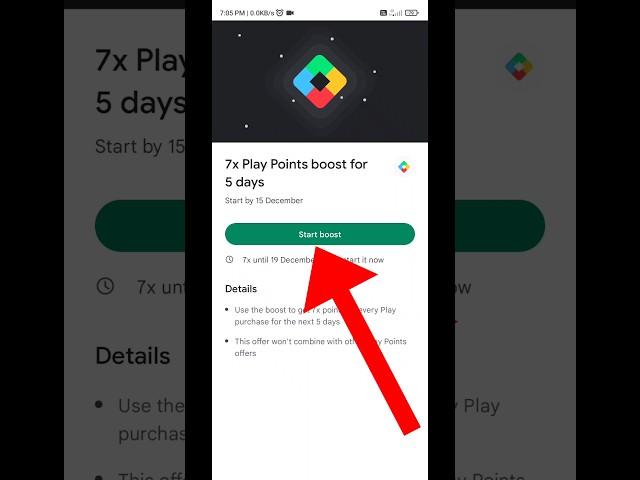 Google Play Points | 7X Points Boost | Play Points